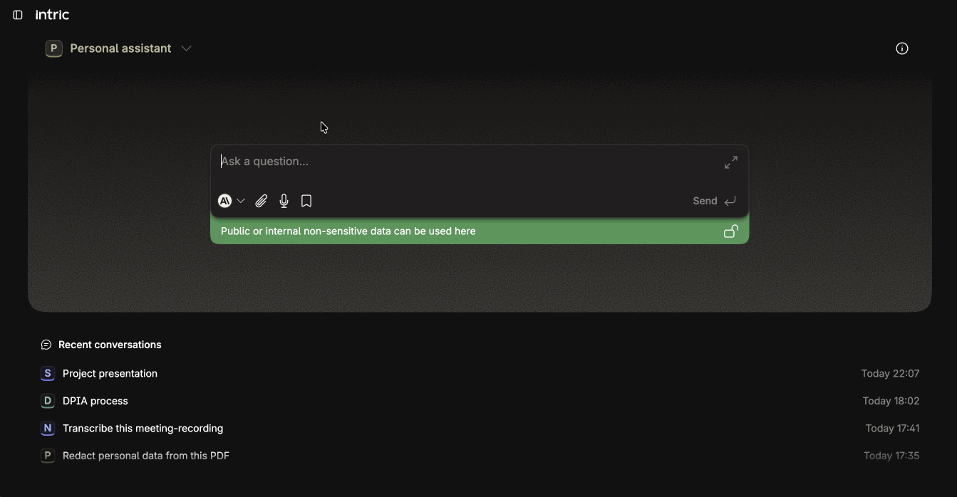 Välja completion-modell för den personliga assistenten i V4